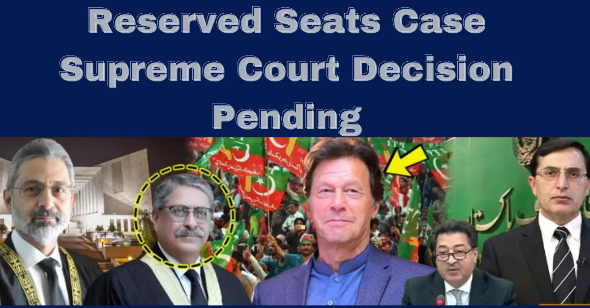 Supreme Court reserves decision on Reserved Seats Case